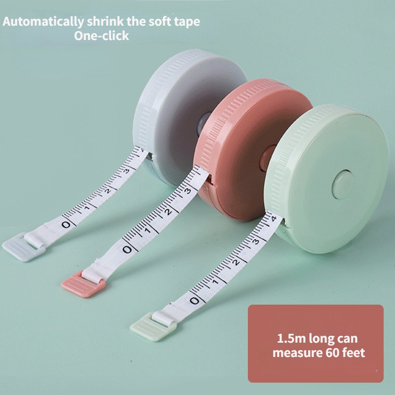 Tape Measure - 1/3개입 인체 측정용 원형 줄자, 휴대용