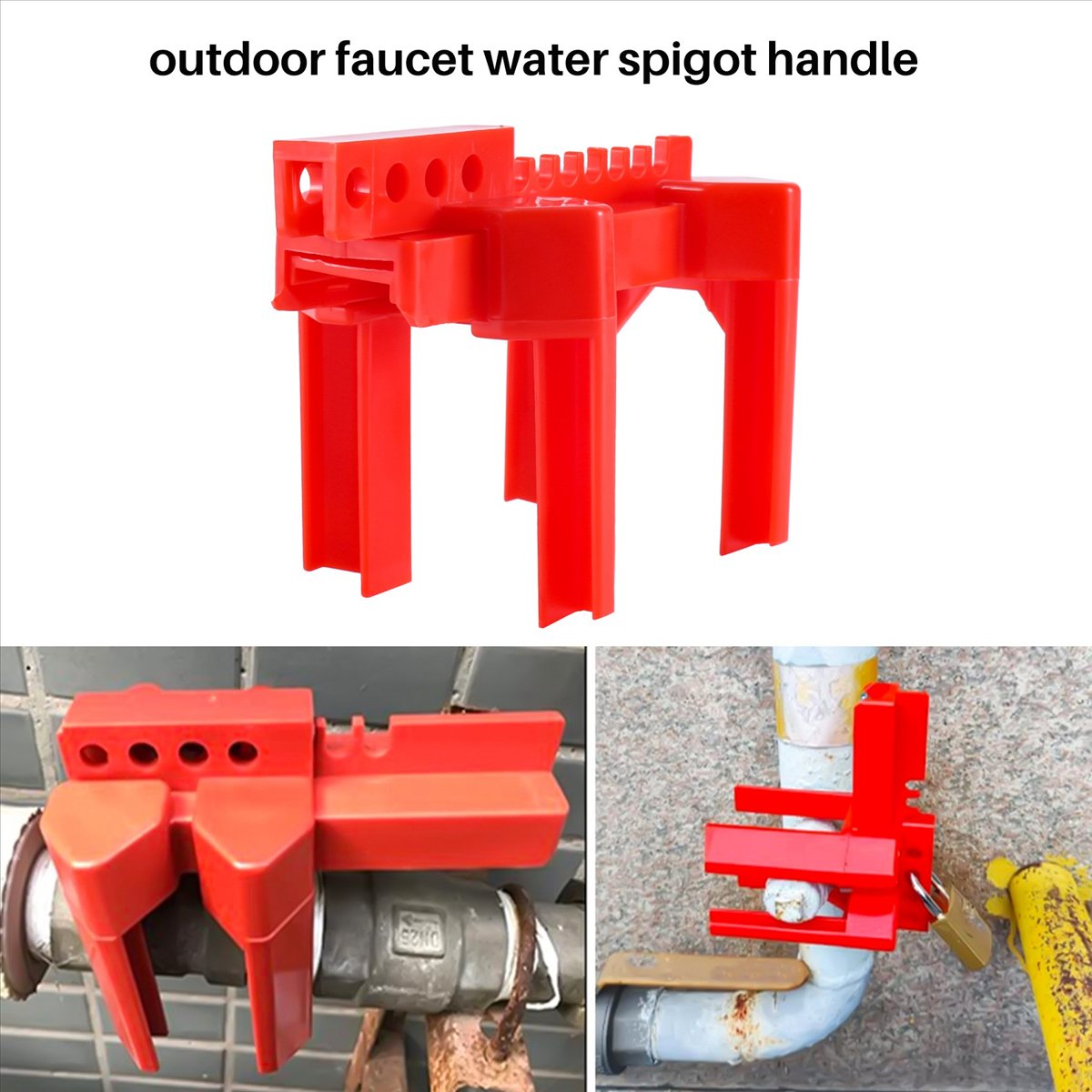 Faucet - DT39 볼 밸브 잠금 장치, 1/2-2.5인치