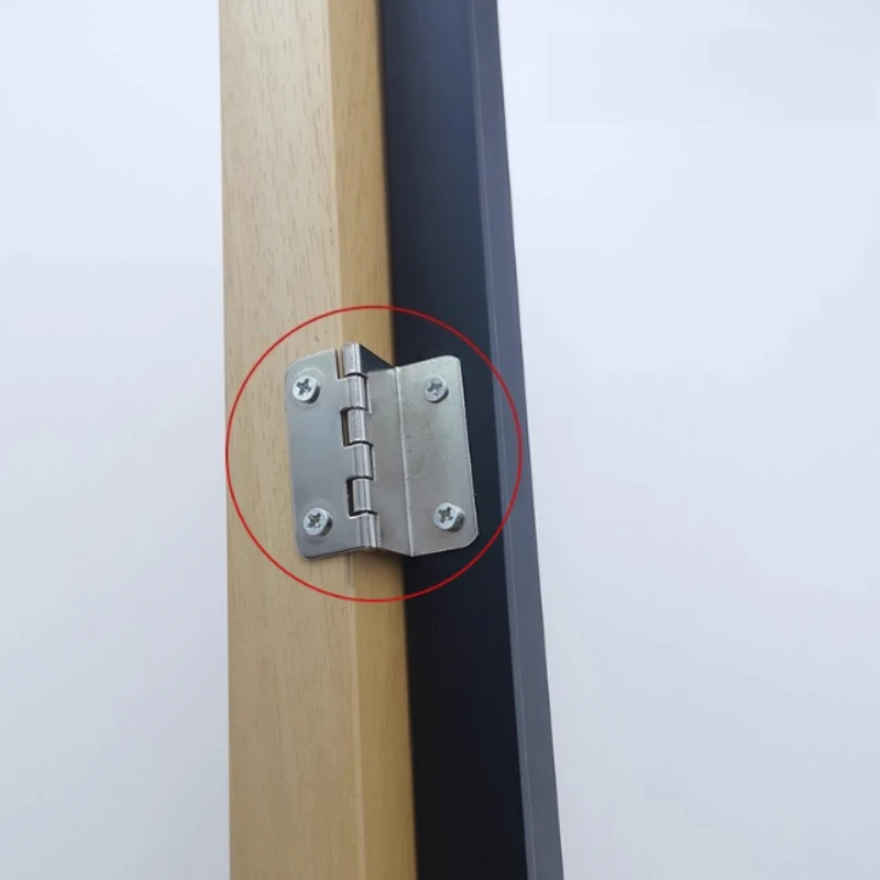 4pcs 금속 실버 캐비닛 경첩 3개의 동등한 접이식  - Cabinet Hinges 리뷰 및 가격