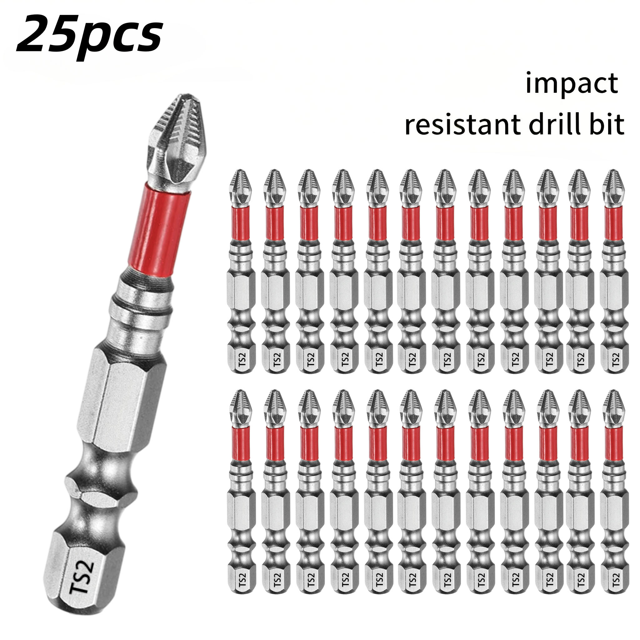 25개입, 50mm 전문가용 긴 손잡이 드라이버 비트  - Drill Bits 리뷰 및 가격