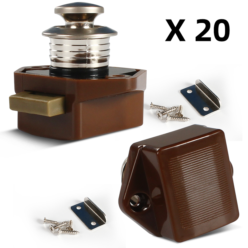 TYTXRV 모터홈 보트 래치 핸들 20mm 푸시락 버 - Door Lock 리뷰 및 가격