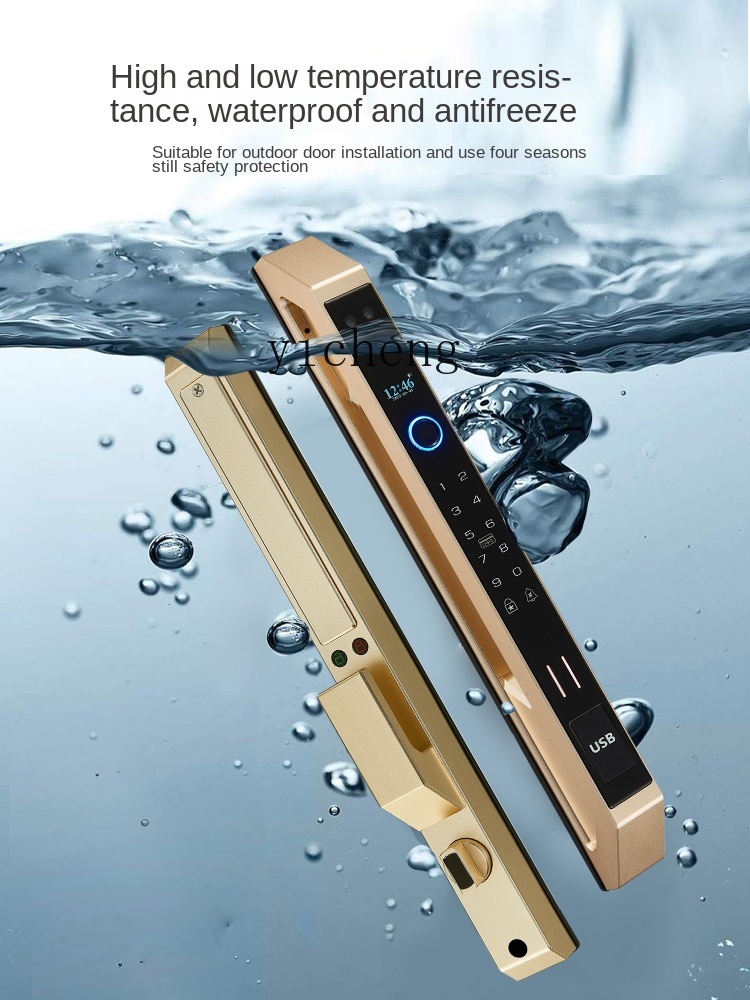 cc29 자동 브로큰 브리지 알루미늄 지문 인식 3D  - Door Lock 리뷰 및 가격