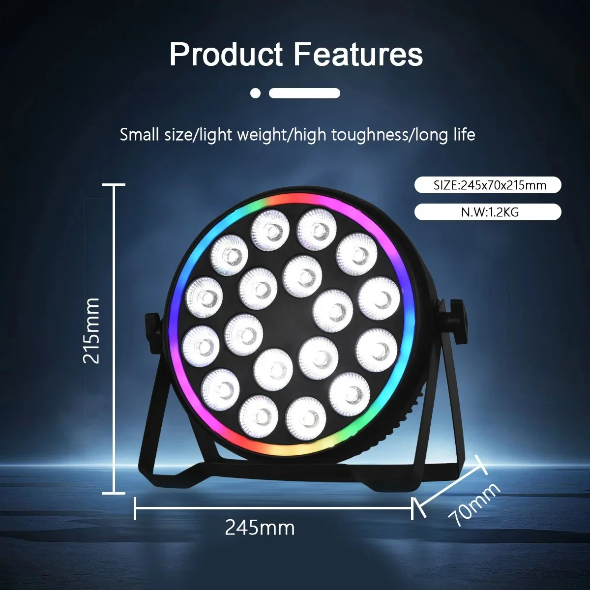 180W RGBW 4in1 LED 파 라이트, 워시 및 - Led Strip Lights 리뷰 및 가격
